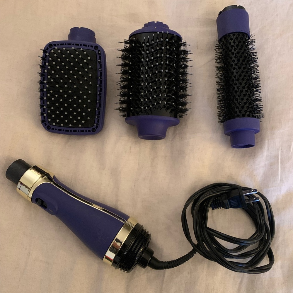 Hot Tools Purple and Black Hair Brush